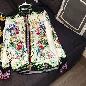 Versace couture long sleeve shirt